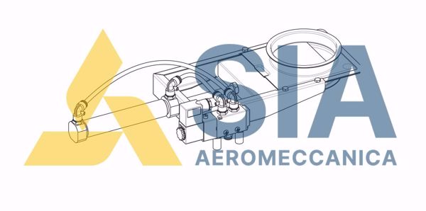 Immagine di Serranda elettropneumatica diametro 100 mm (24V-DC)